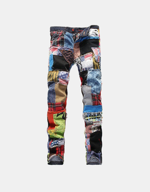 zPatches Skinny Jeans