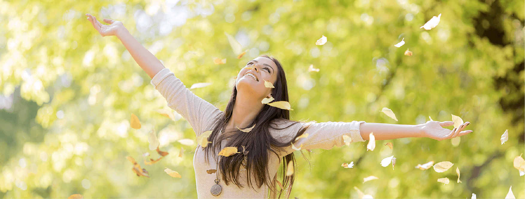 Woman Celebrating Clean Air Day