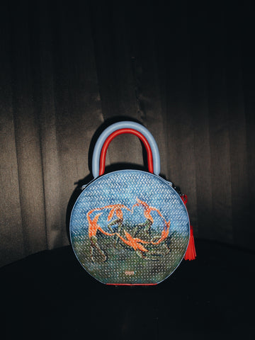 Louis Vuitton Limited Edition Nano Alma Sequins Flames Bag For