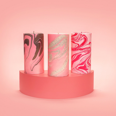 Flamingo Candles