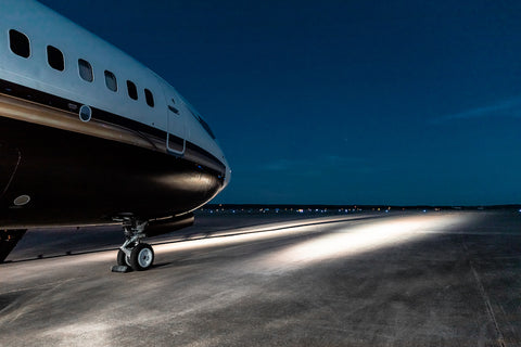 Boeing Aircraft With LED Lighting