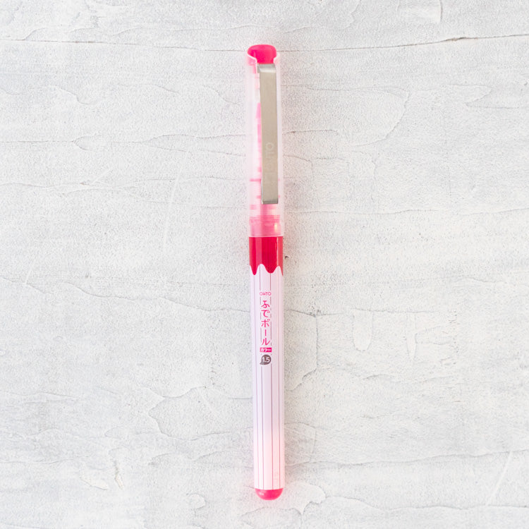 Ohto Roller Fude Pen - Red – Paper and Grace