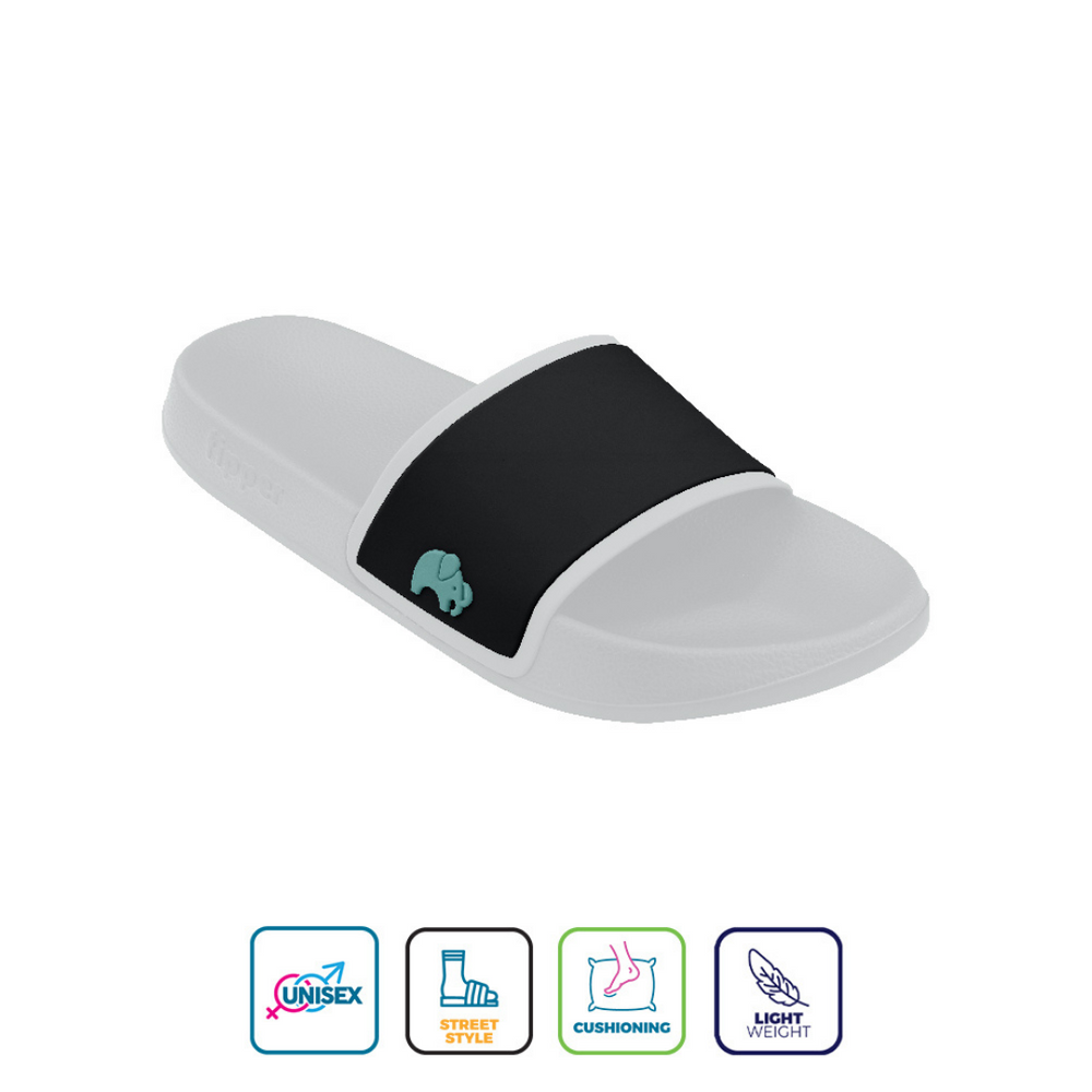 Fipper Slip On White / Black – Fipper 