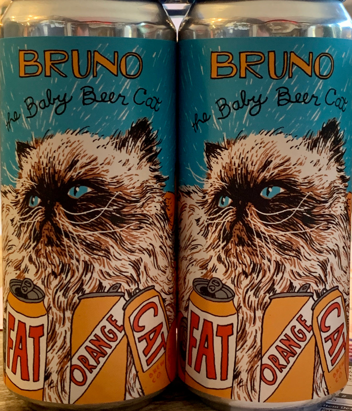 Fat Cat Brewing "Bruno The Baby Beer Cat" NEIPA | The Wise Old Dog