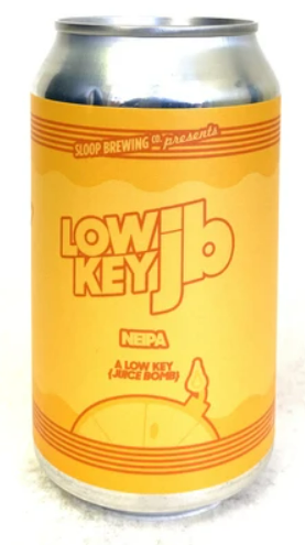 Sloop Brewing "Low Key JB" NE IPA | The Wise Old Dog