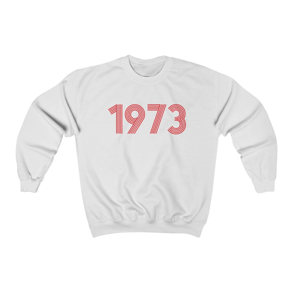 1973 Retro Red Unisex Sweater | TalkPeng