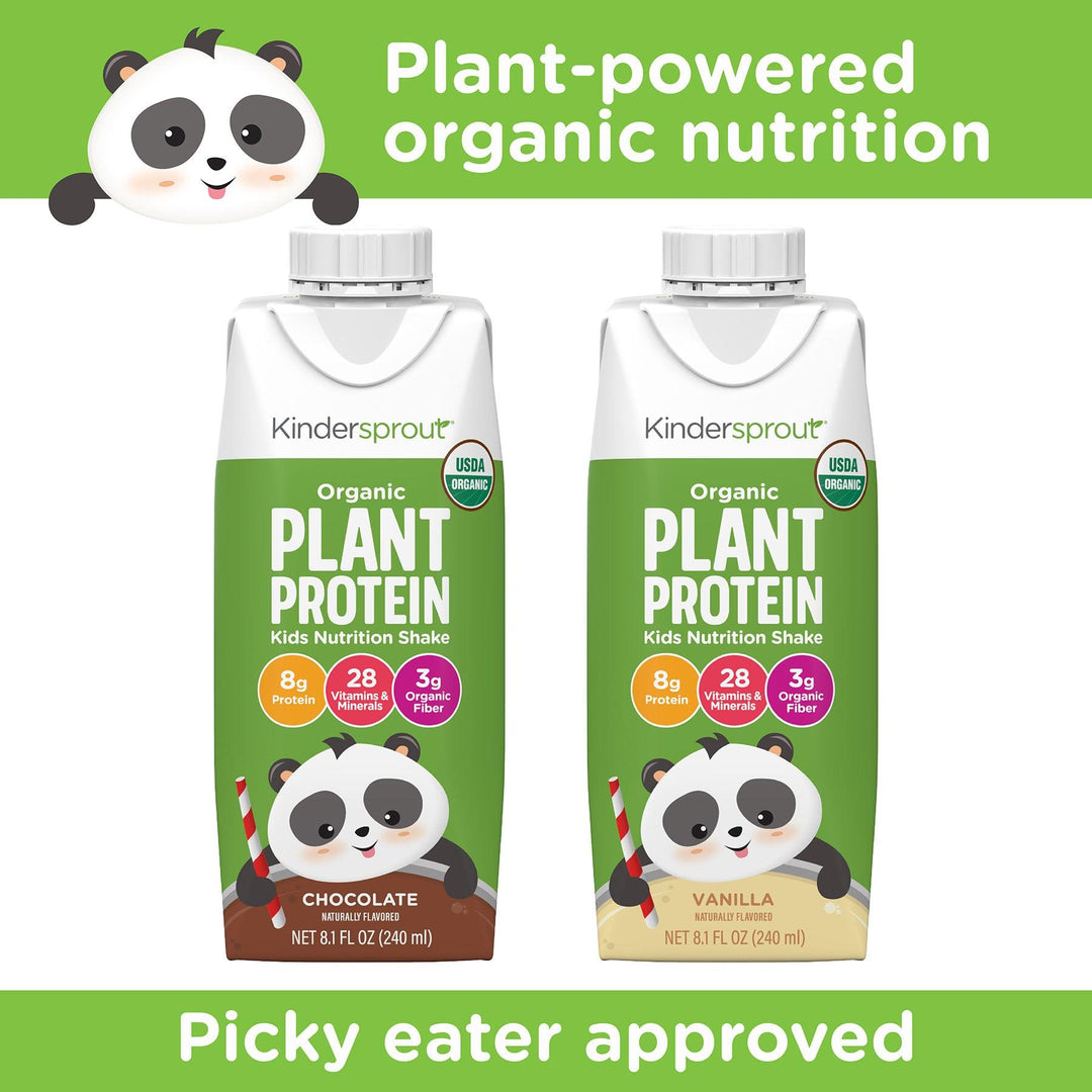 KinderSprout Chocolate Organic Protein Drink for Kids