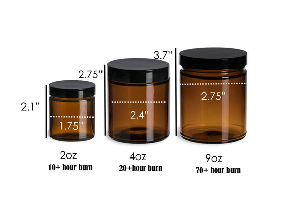 Amber Jar Measurements