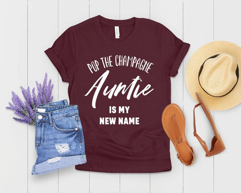 pop the champagne auntie is my new name