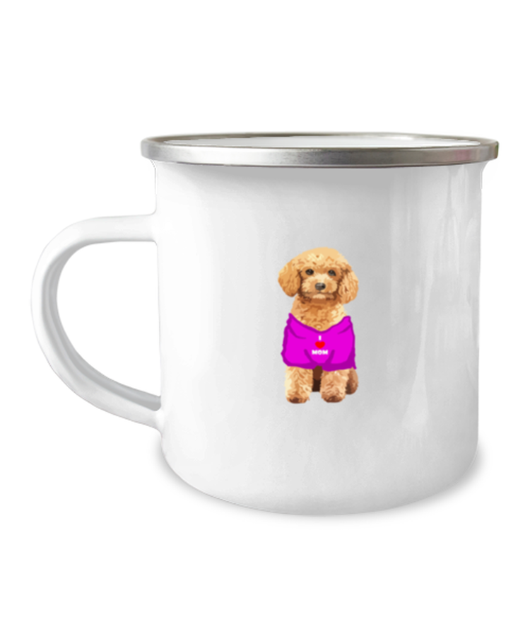 12 oz Camper Mug CoffeeFunny Poodle Dog Lover