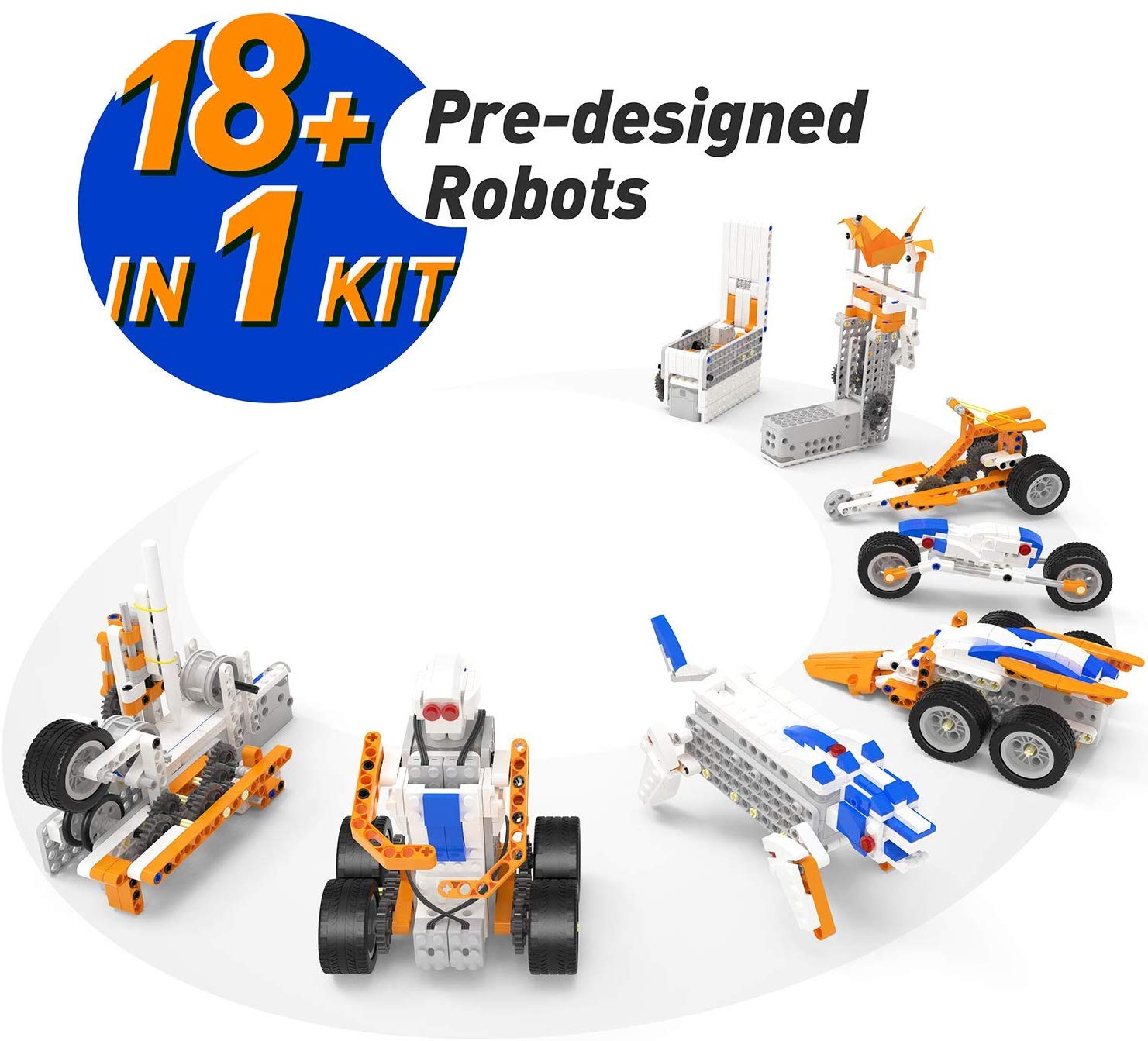 convertible robot construction set