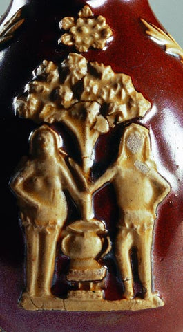 Adam and Eve Boleslawiec Pottery