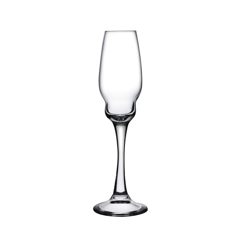 plain champagne glasses