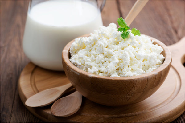 Photo of cottage cheese