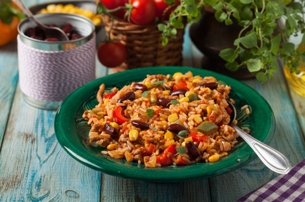 Photo of bowl of healthy foods and vegetables