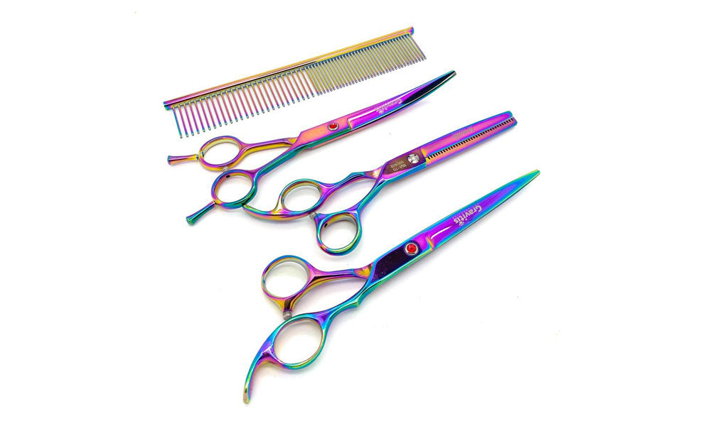 rainbow scissors