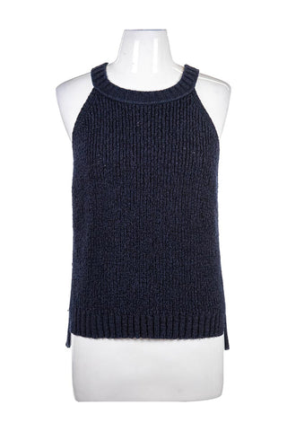  Lucky Brand womens Applique Tank Top Shirt, American Navy,  Large US : Clothing, Shoes & Jewelry