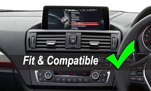 BMW F20 F21 F22 F23 dashboard compatible android navigation