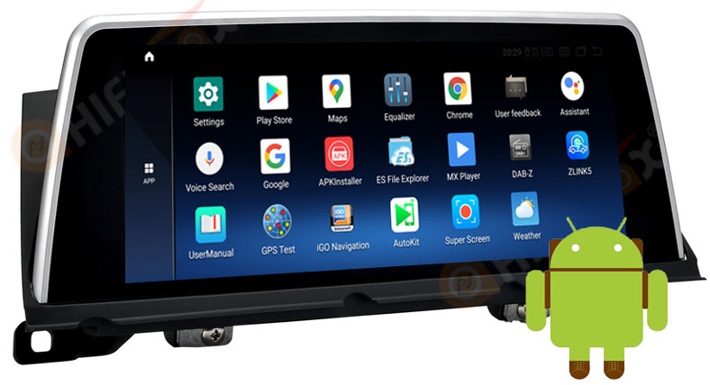 10.25 inch BMW 7 F01 F02 android GPS navigation Multimedia