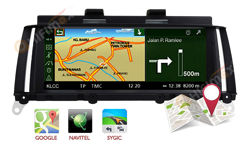 BMW X3 X4 Navigation GPS support IGO,Sygic,Google Map