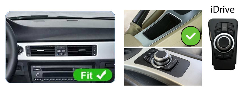 BMW 3 Series E90 E91 E92 E93 2006-2012 Android GPS car compatibility