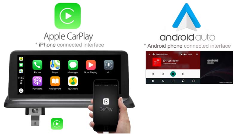 BMW Z4 E85 E86 Android GPS navi screen Wireless Carplay Android Auto