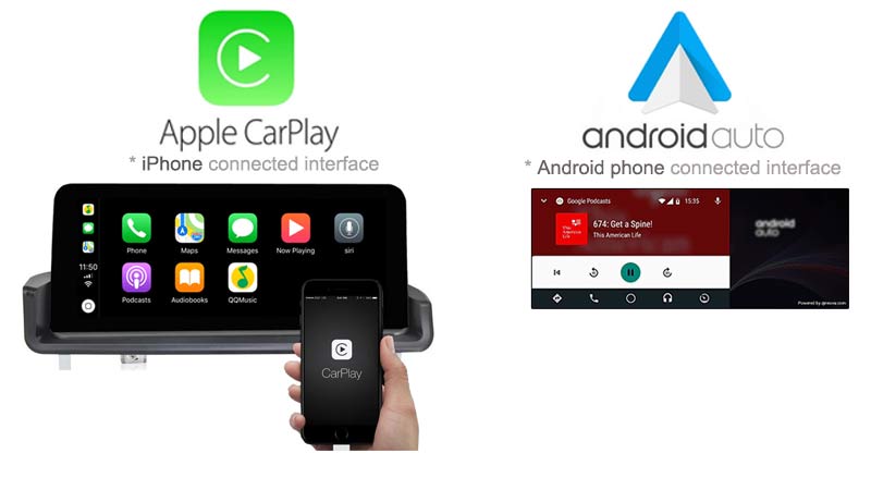 Support Apple Carplay + Android Auto