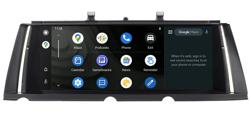 10.25'' Linux Android Auto screen for BMW 7er F01 F02 2013-2016