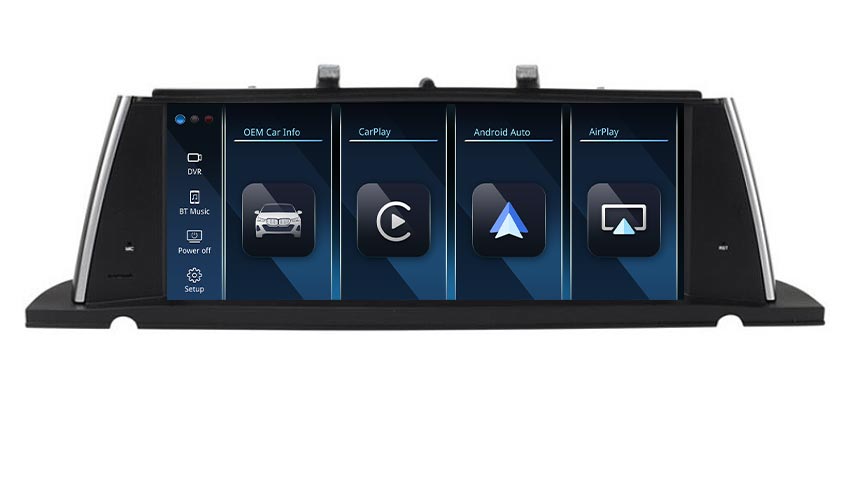 10.25'' Linux CarPlay Android Auto screen for BMW 5 Series F07 GT 2011-2017