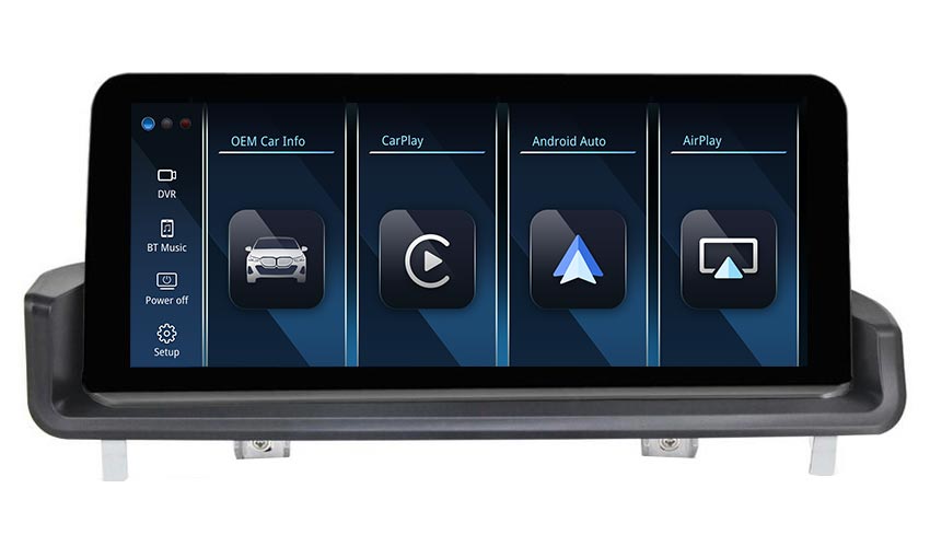 10.25'' Linux CarPlay Android Auto screen for BMW 3er E90 E91 E92 E93 2006-2012