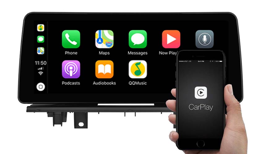 12.3'' Linux Apple CarPlay screen for BMW X1 F48 (2016-2017)