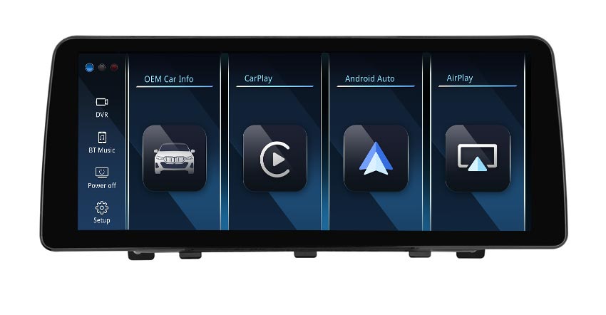 12.3'' BMW X1 E84 2009-2015 CIC Linux Apple CarPlay Android Auto screen