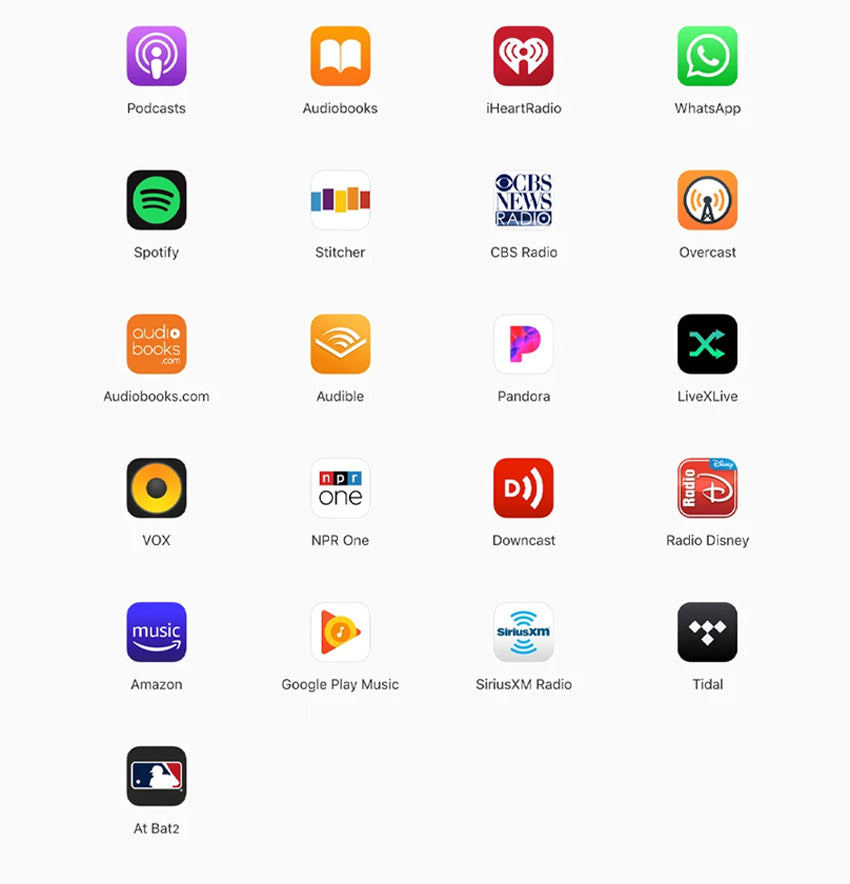 apps for carplay