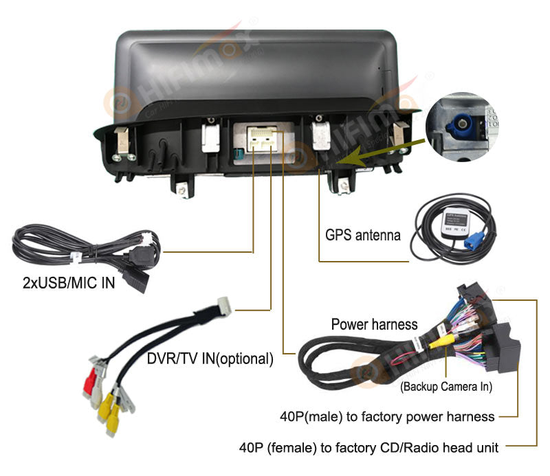 bmw 5 series E53 X5 navigation accessories wire diagram