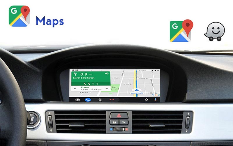 bmw e60 e90 ccc android auto navigation GPS