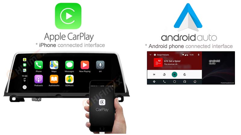 bmw f01 f02 android gps apple carplay android auto