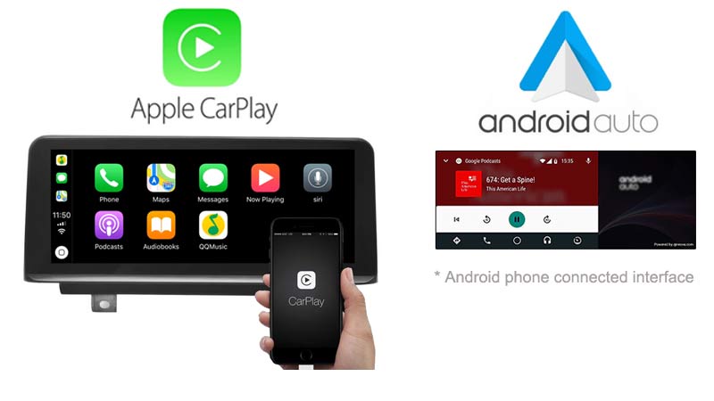 Support Apple Carplay + Android Auto