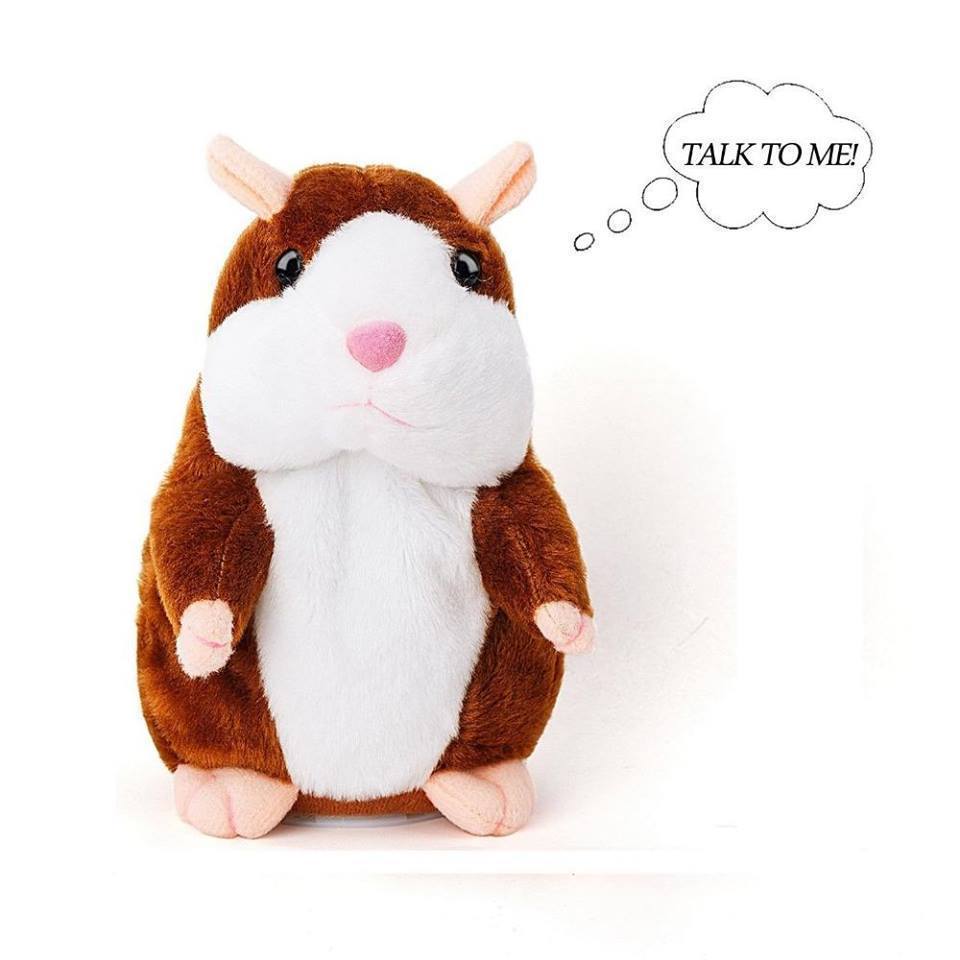 little talking hamster plush toy