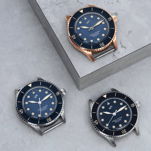 1926 Automatic, Rose Gold / Blue Vintage | 日本までの配送無料