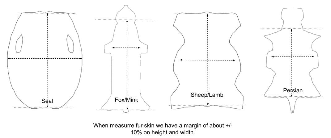 Lamb Oak - Dressed Fur Skin - Fur