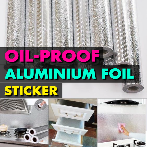 Oil Proof Aluminium Foil Sticker Instafashion Co