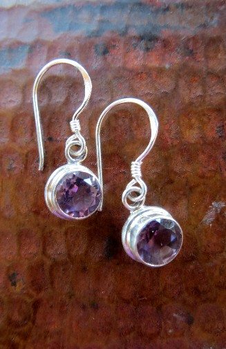 Sterling and Stone Earrings - Small Things Fair Trade