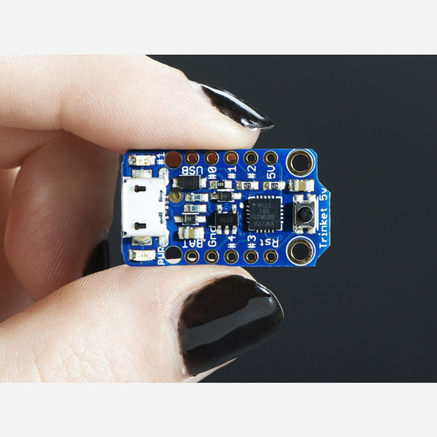 adafruit trinket 5v fastled