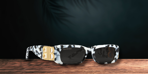 Dynasty Rectangular-Frame Sunglasses