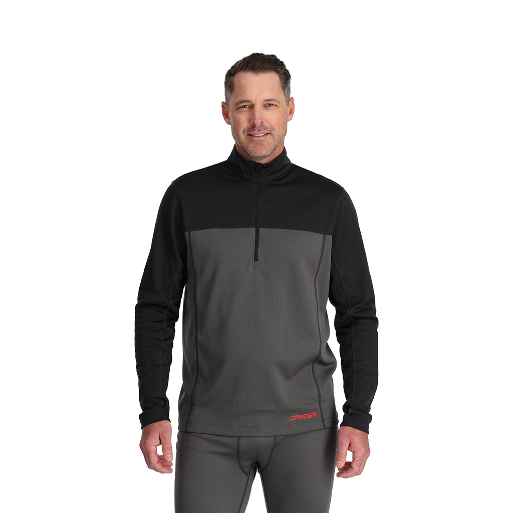 Image of Mens Stretch Charger 1/2 Zip - Polar