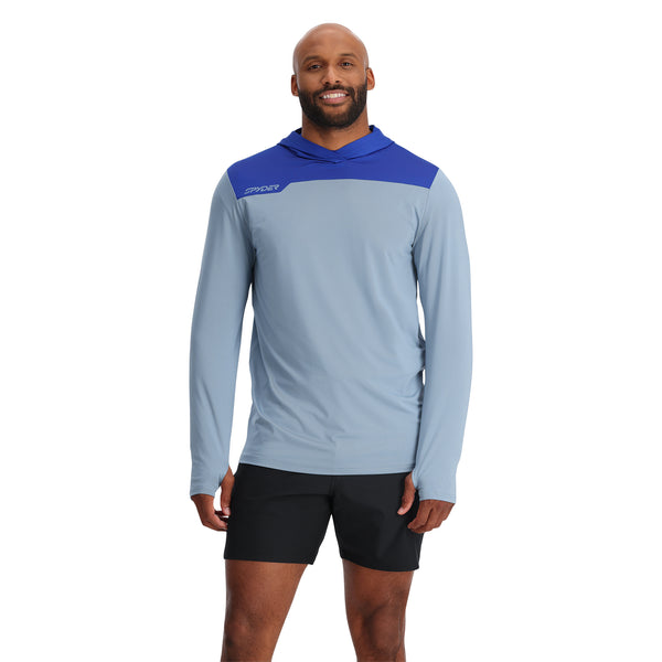 Spyder Charger Therma Stretch T-Neck Top Athletic Shirt - Mens -  Shoplifestyle