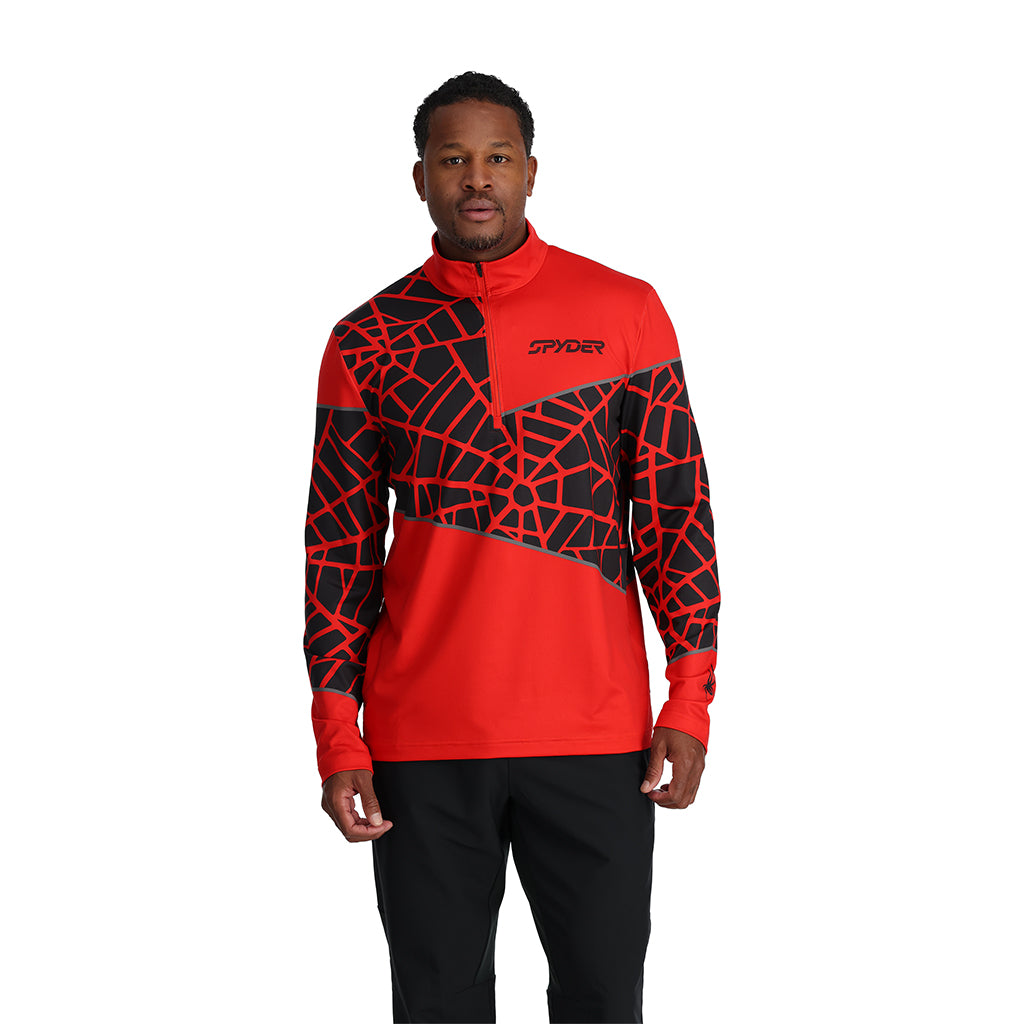 Mens Vital Half Zip - Volcano