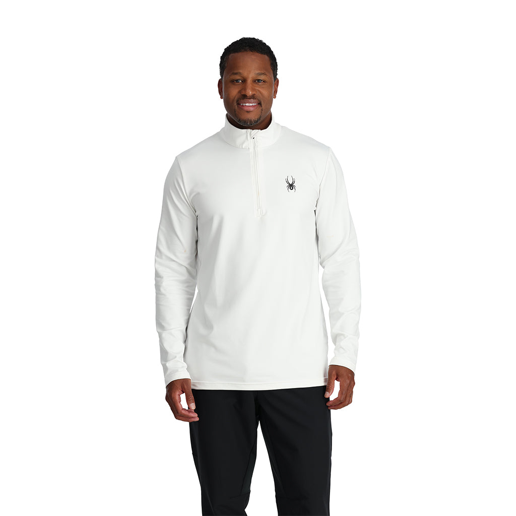 Mens Prospect Half Zip - White