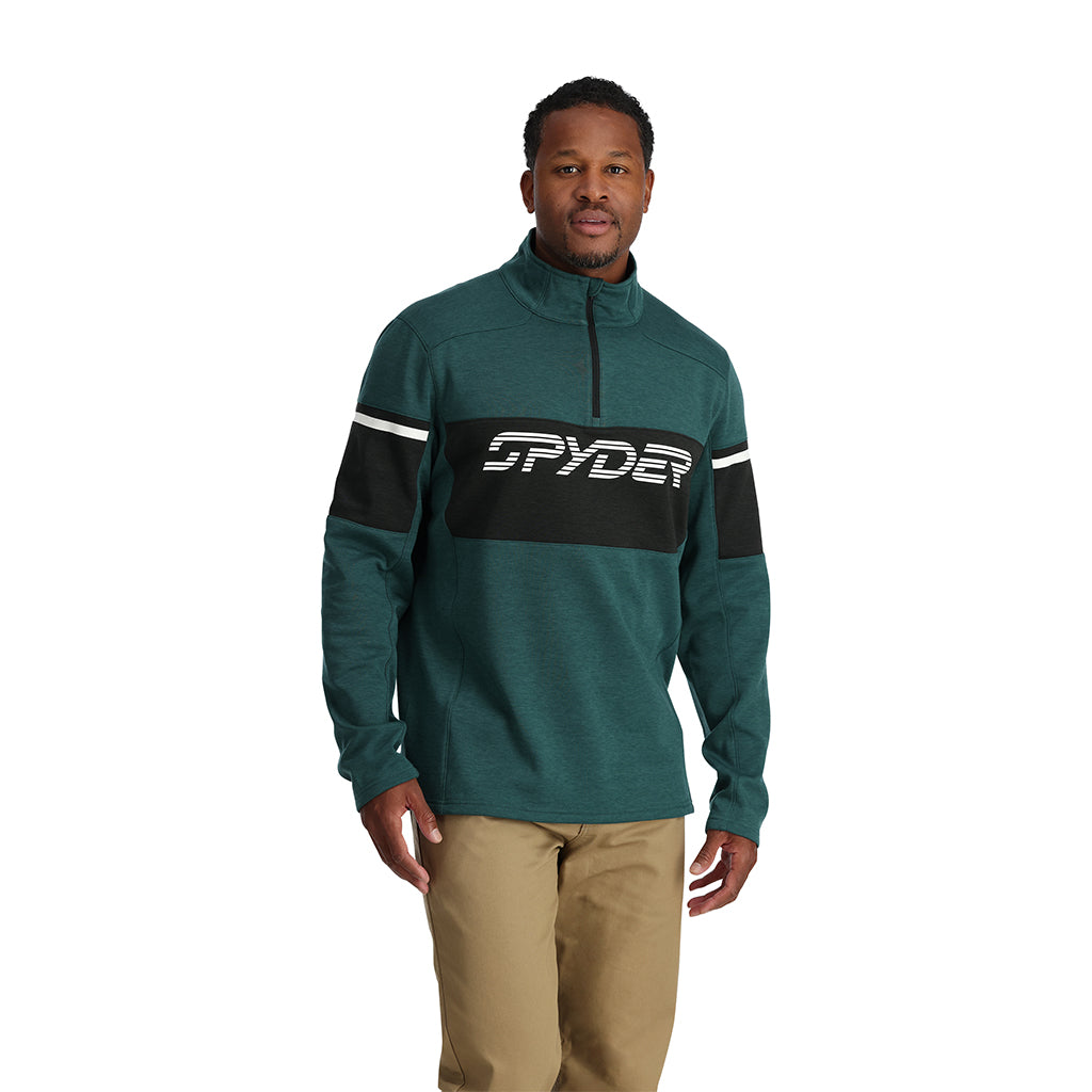 Mens Speed Fleece Half Zip - Cypress Green