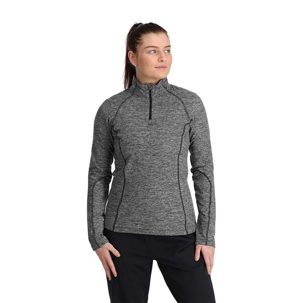 Womens Accord Half Zip - Black